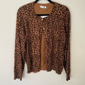 Cheetah cardigan
